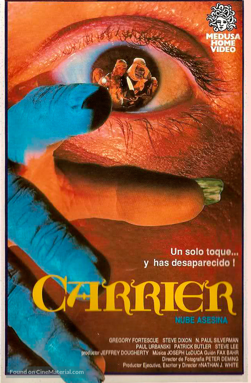 The Carrier - Spanish VHS movie cover