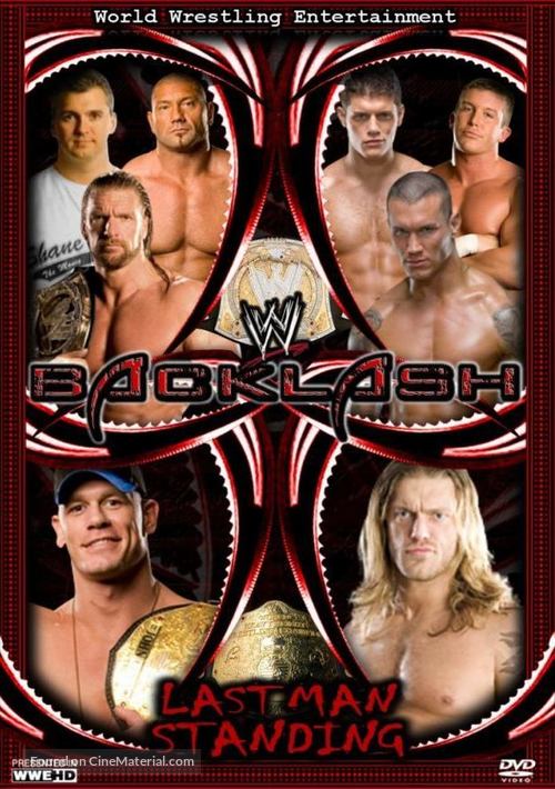 WWE Backlash - DVD movie cover