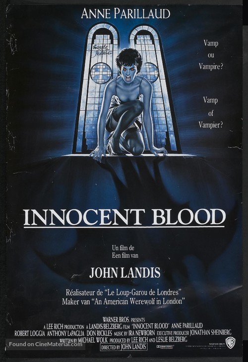 Innocent Blood - Belgian Movie Poster