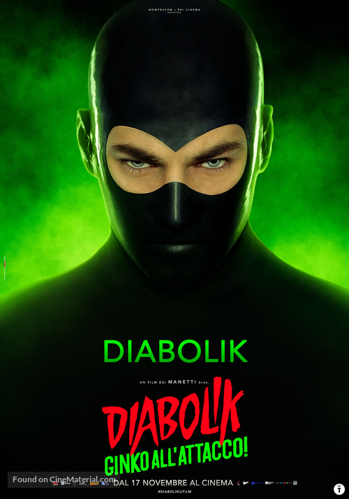 Diabolik - Ginko all&#039;attacco! - Italian Movie Poster