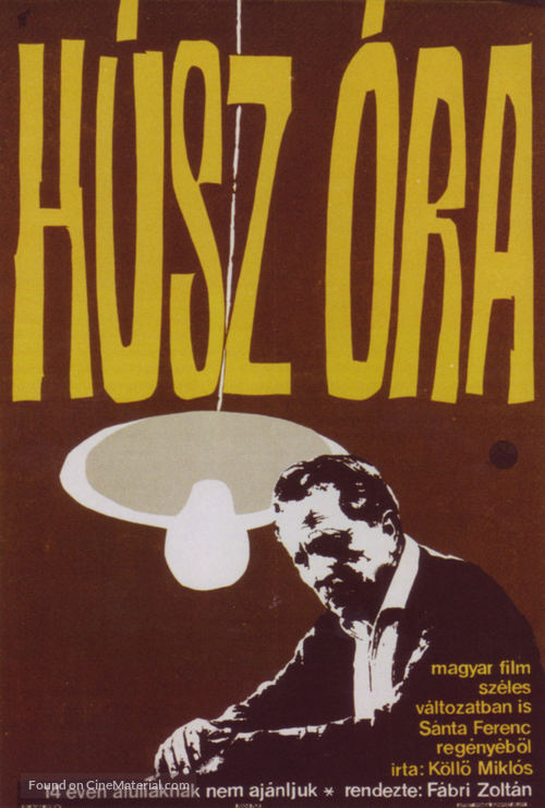 H&uacute;sz &oacute;ra - Hungarian Movie Poster