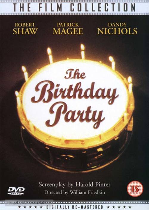 The Birthday Party - British Movie Cover