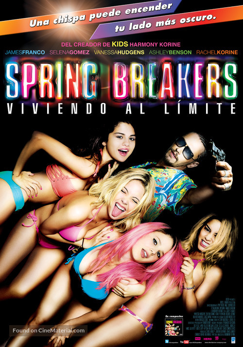 Spring Breakers - Argentinian Movie Poster