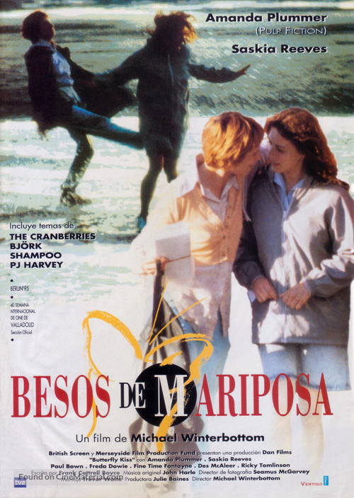 Butterfly Kiss - Spanish Movie Poster