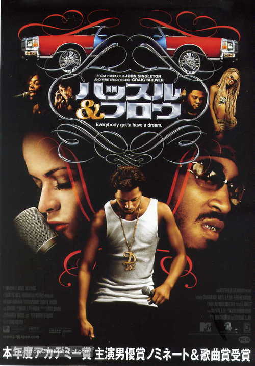 Hustle And Flow - Japanese Movie Poster