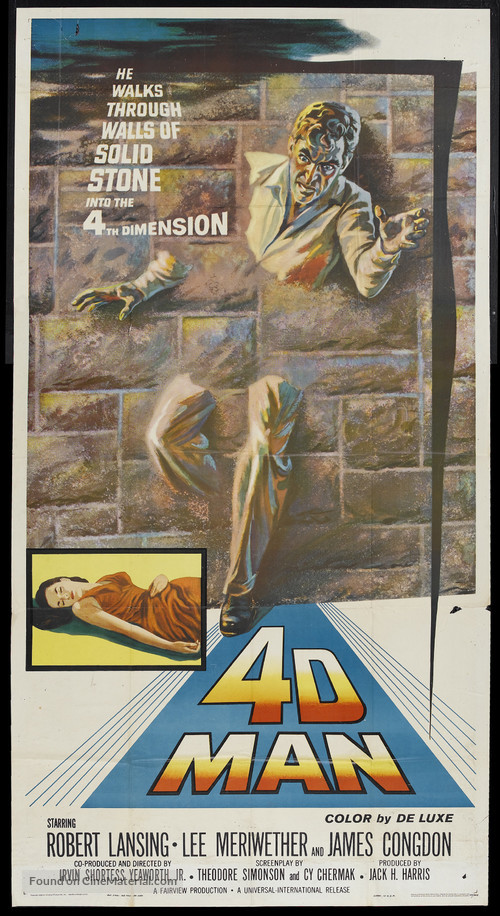 4D Man - Movie Poster