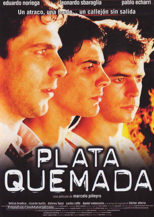 Plata quemada - Spanish Movie Poster