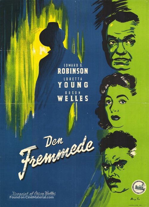The Stranger - Danish Movie Poster