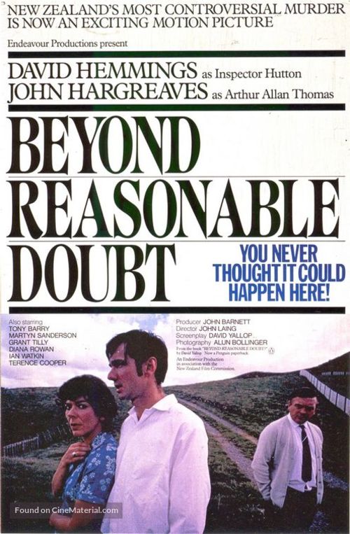 Beyond Reasonable Doubt - Movie Poster