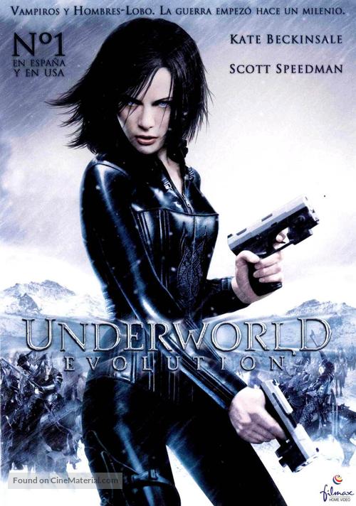 Underworld: Evolution - Spanish Movie Cover