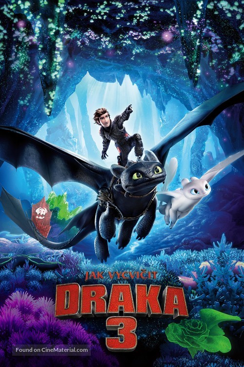 How to Train Your Dragon: The Hidden World - Czech Movie Cover