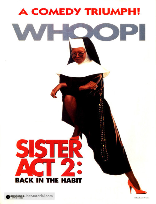 Sister Act 2: Back in the Habit - DVD movie cover