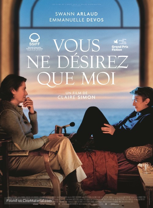 Vous ne d&eacute;sirez que moi - French Movie Poster