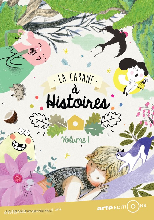 La cabane &agrave; histoires - French DVD movie cover