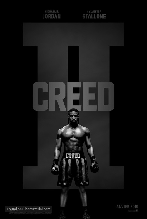 Creed II - French Movie Poster