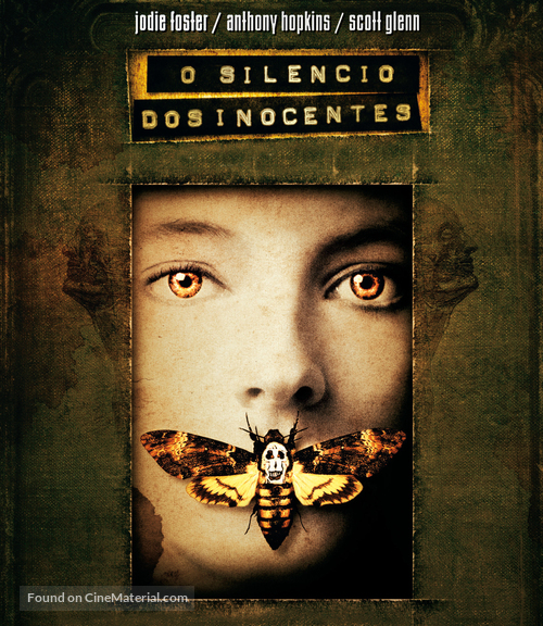 The Silence Of The Lambs - Brazilian Movie Cover
