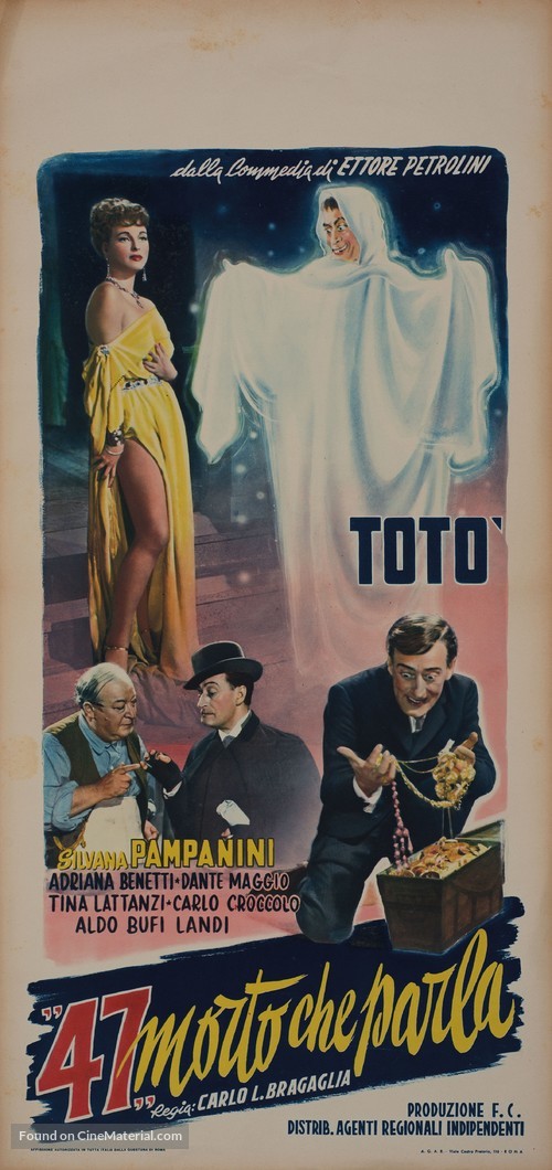 47 morto che parla - Italian Movie Poster