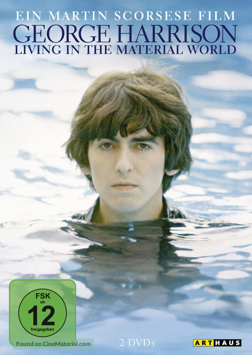 George Harrison: Living in the Material World - German DVD movie cover