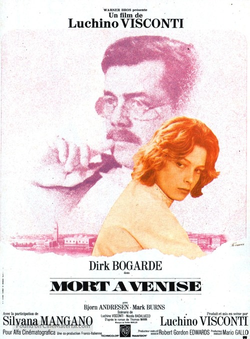Morte a Venezia - French Movie Poster