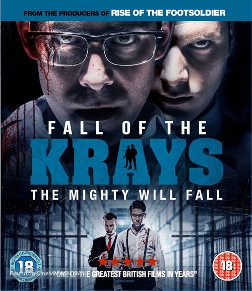 The Fall of the Krays - British Blu-Ray movie cover