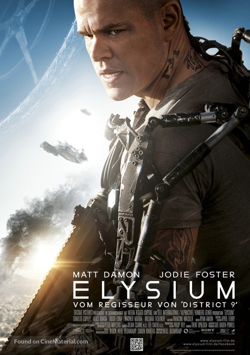 Elysium - German Movie Poster