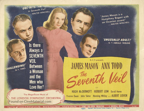 The Seventh Veil - Movie Poster