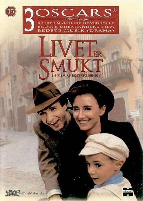 La vita &egrave; bella - Danish DVD movie cover