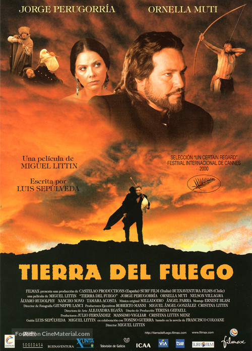 Tierra del fuego - Spanish Movie Poster
