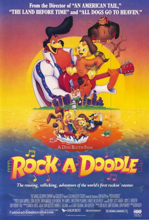 Rock-A-Doodle - Movie Poster