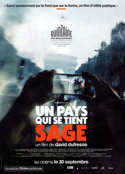 Un pays qui se tient sage - French Movie Poster