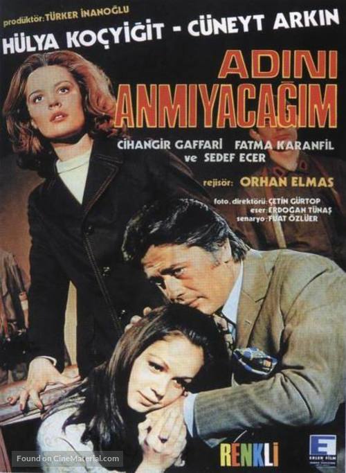 Adini anmayacagim - Turkish Movie Poster