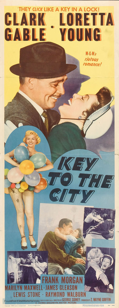 Key to the City - Movie Poster