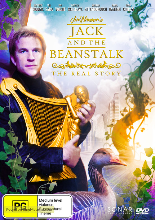 Jack and the Beanstalk: The Real Story - Australian DVD movie cover