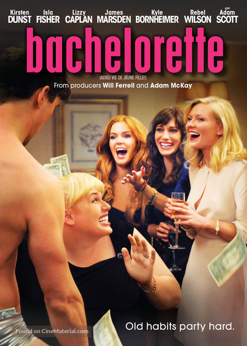 Bachelorette - Canadian DVD movie cover