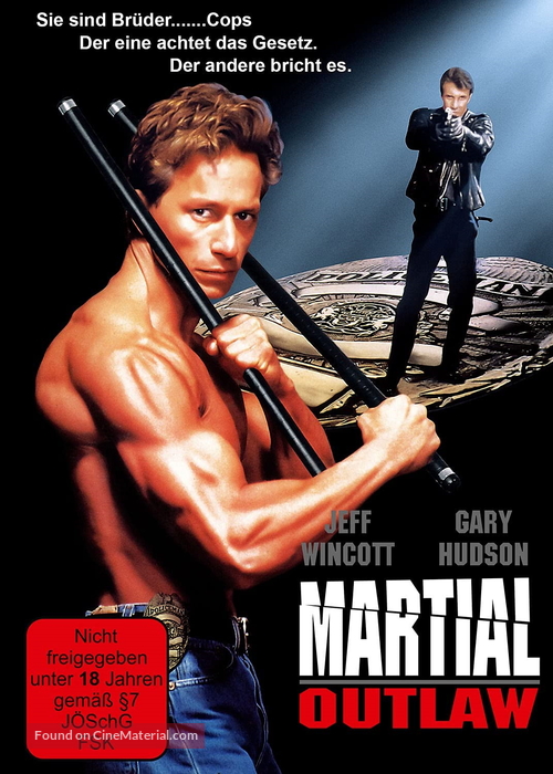 Martial Outlaw - German Movie Cover