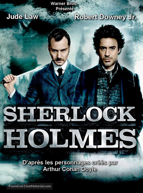 Sherlock Holmes - French Movie Cover