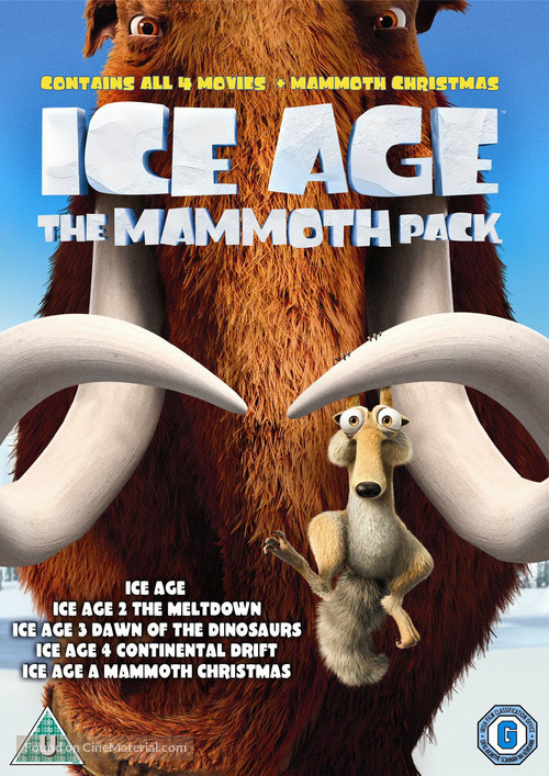 Ice Age: The Meltdown - British DVD movie cover