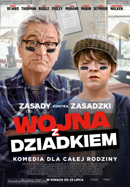 The War with Grandpa - Polish Movie Poster