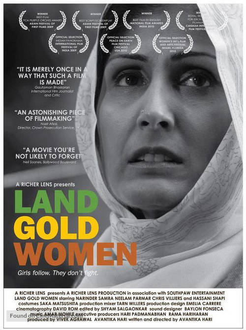 Land Gold Women - British Movie Poster