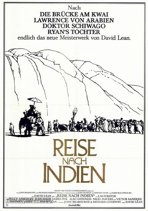 A Passage to India - German Movie Poster