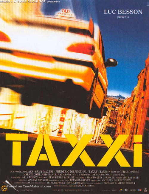 Taxi - Italian Movie Poster