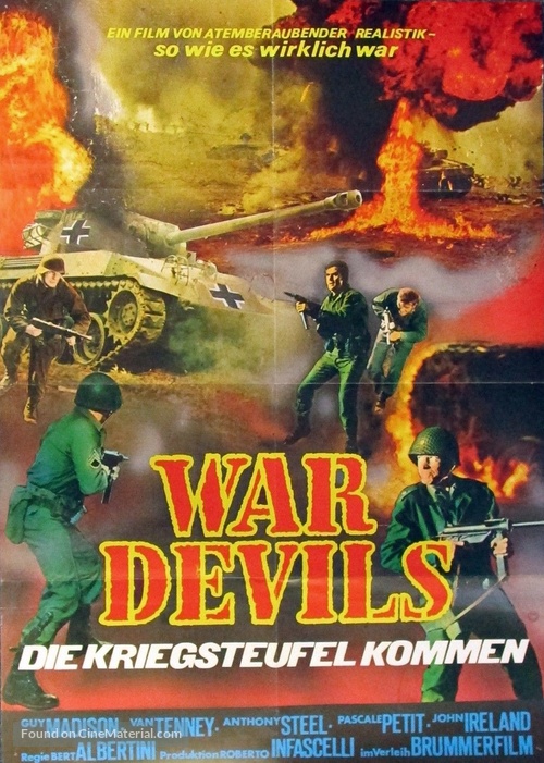 I diavoli della guerra - German Movie Poster