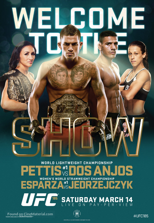 UFC 185: Pettis vs. dos Anjos - Movie Poster