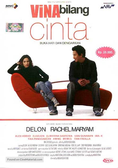 Vina bilang cinta - Indonesian Movie Cover