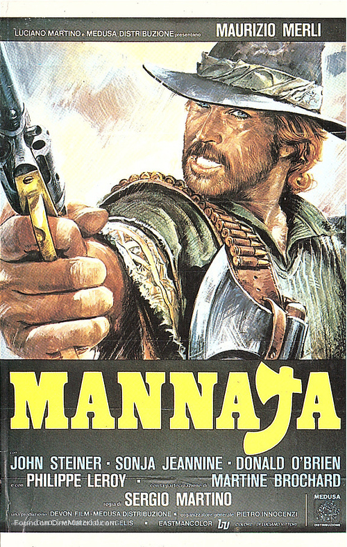 Mannaja - Finnish VHS movie cover