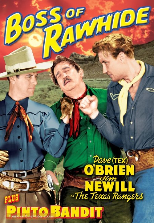 Boss of Rawhide - DVD movie cover