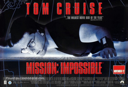Mission: Impossible - Canadian Movie Poster