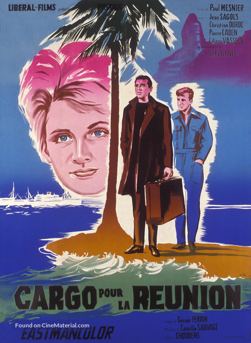 Cargo pour la r&eacute;union - French Movie Poster