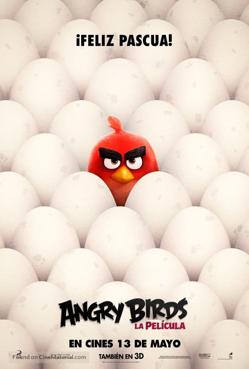 The Angry Birds Movie - Spanish Movie Poster
