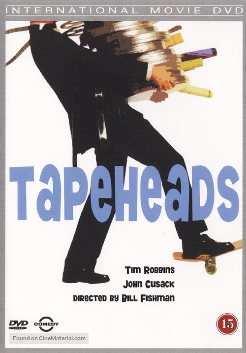 Tapeheads - Danish DVD movie cover